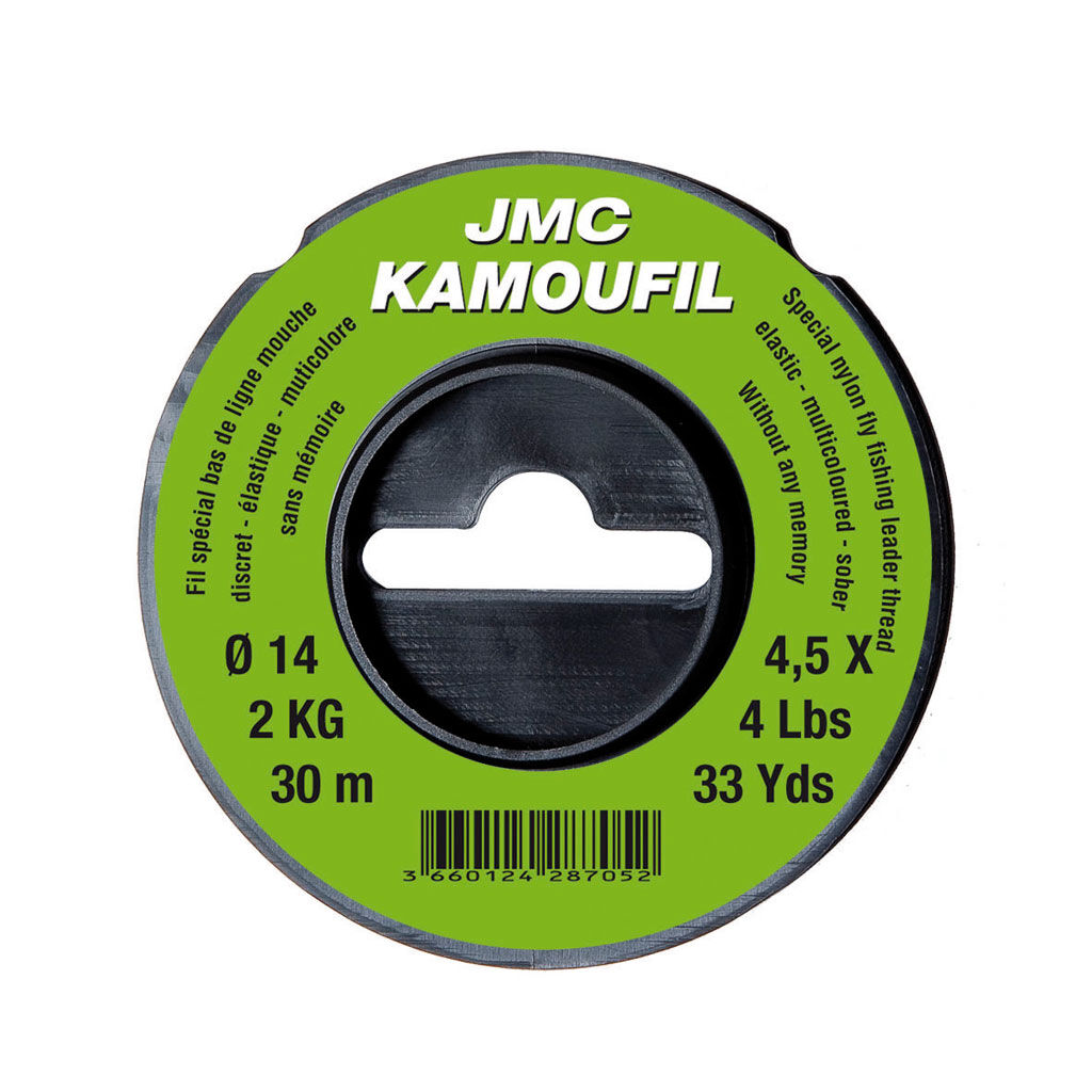 Nailoninė muselė jmc kamoufil 30 m