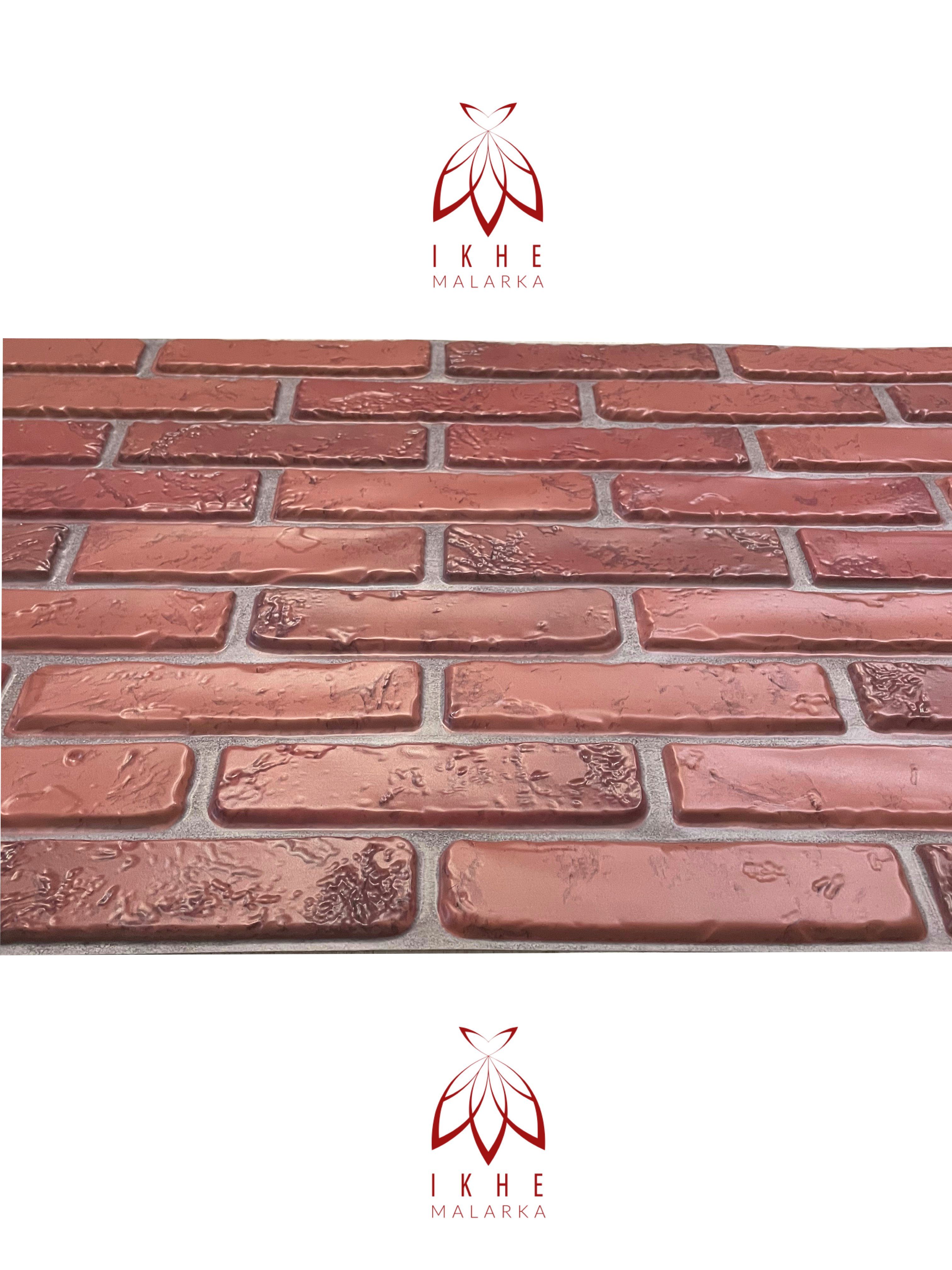 IKHEMalarka 3D Wandpaneel 4qm/10 Stück 3D PVC FLIESEN Wandpaneele, BxL: 50,00x92,00 cm, 4,00 qm, Wandverkleidung PVC-Verkleidung IMITATION OF STONE Stein Imitation