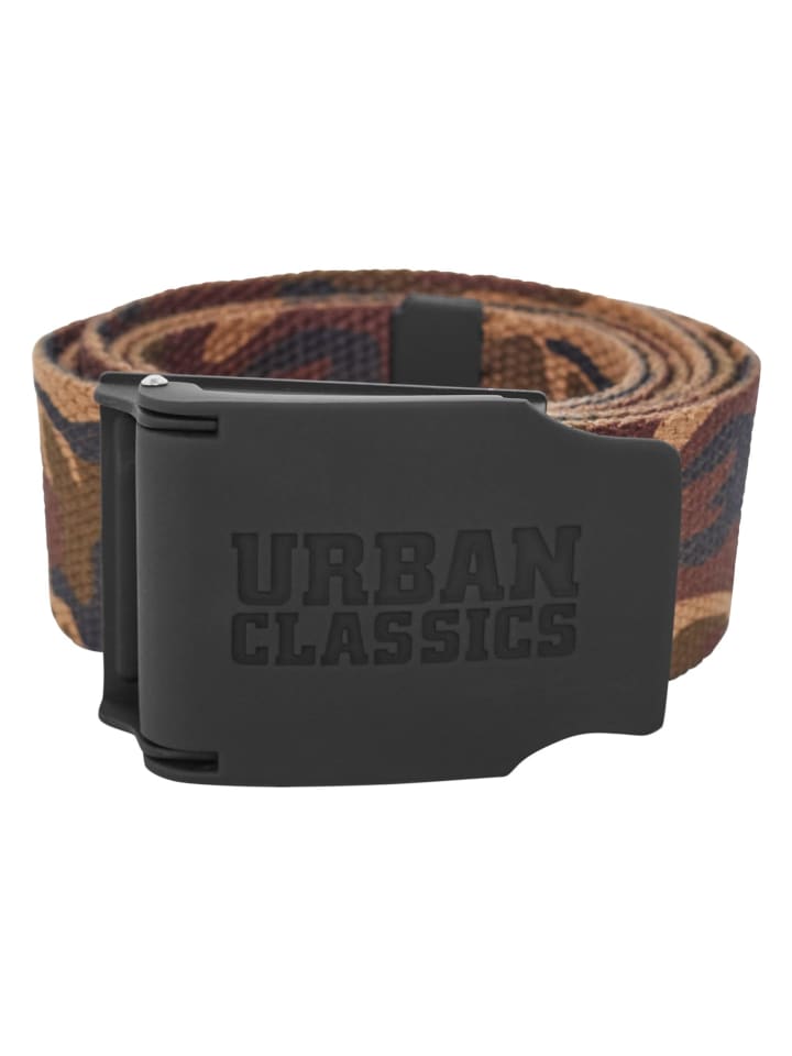 Urban Classics Urban Classics Gürtel in wood camo günstig kaufen 120 cm