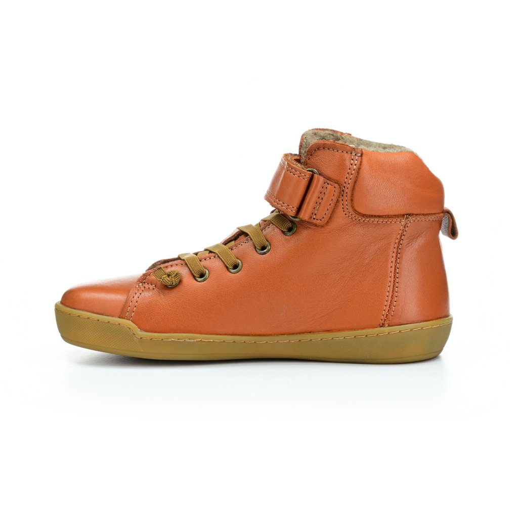 Crave Winfield Cognac gefütterte Barfuß-Stiefeletten