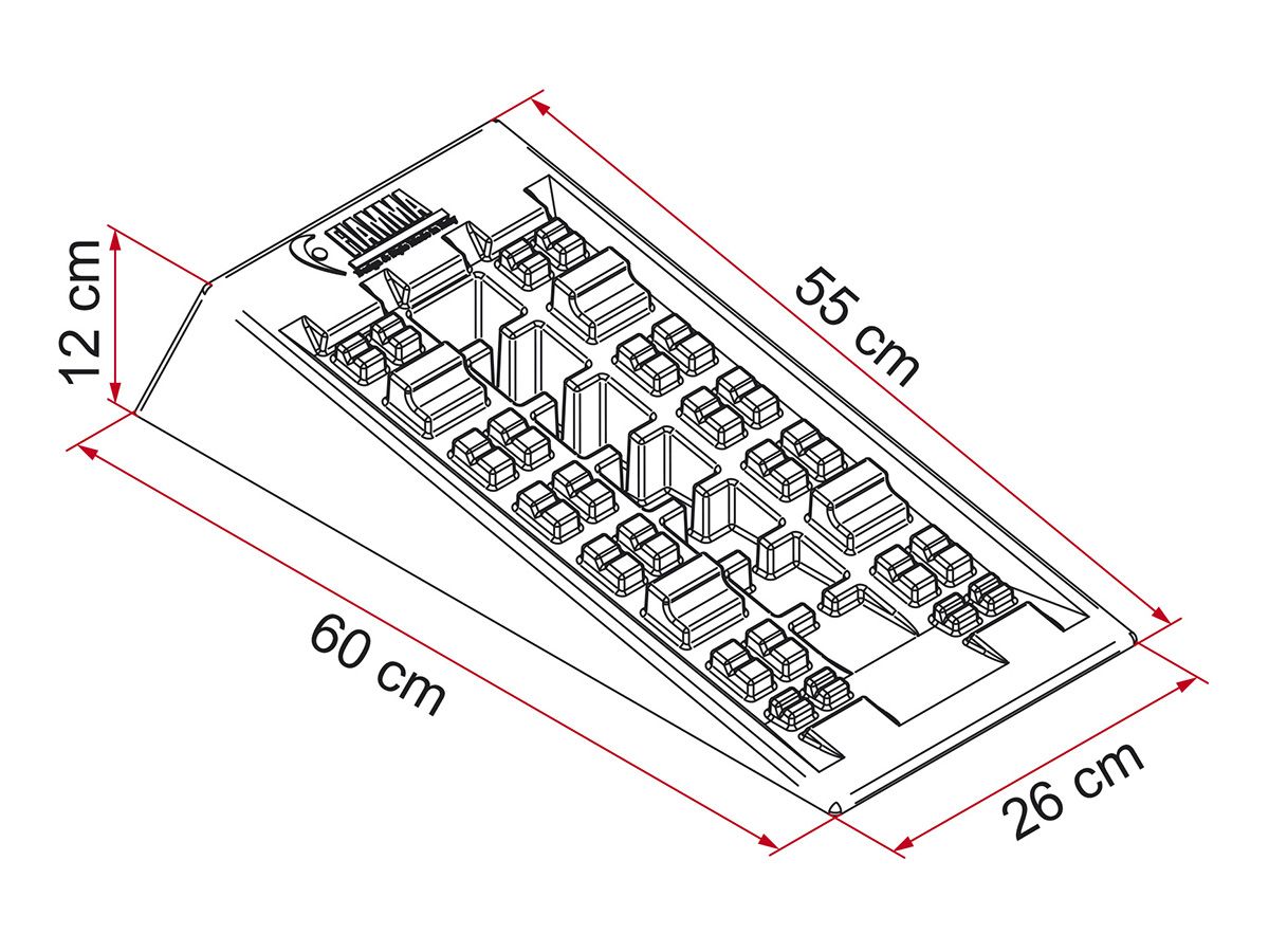 Fiamma Level System Jumbo Auffahrkeil