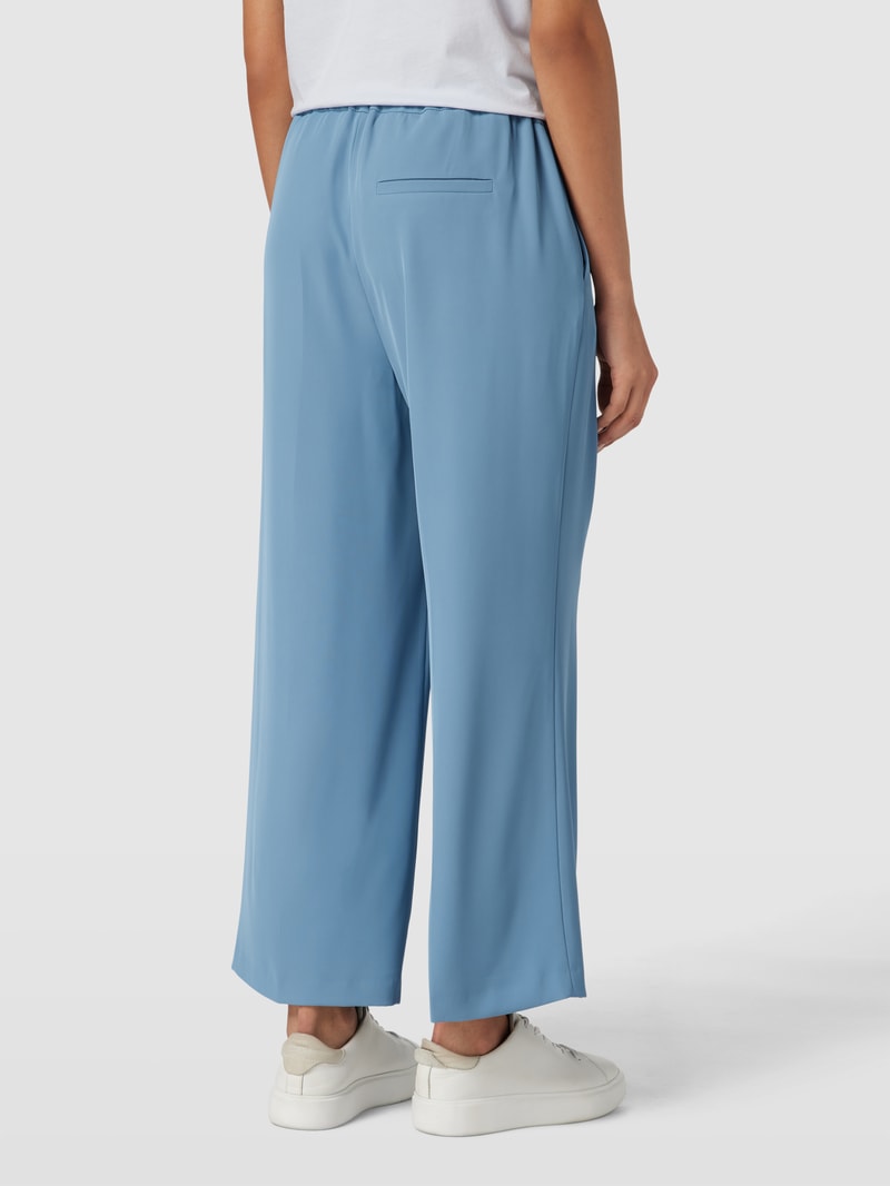 Marlenehose mit teilelastischem Bund in jeans