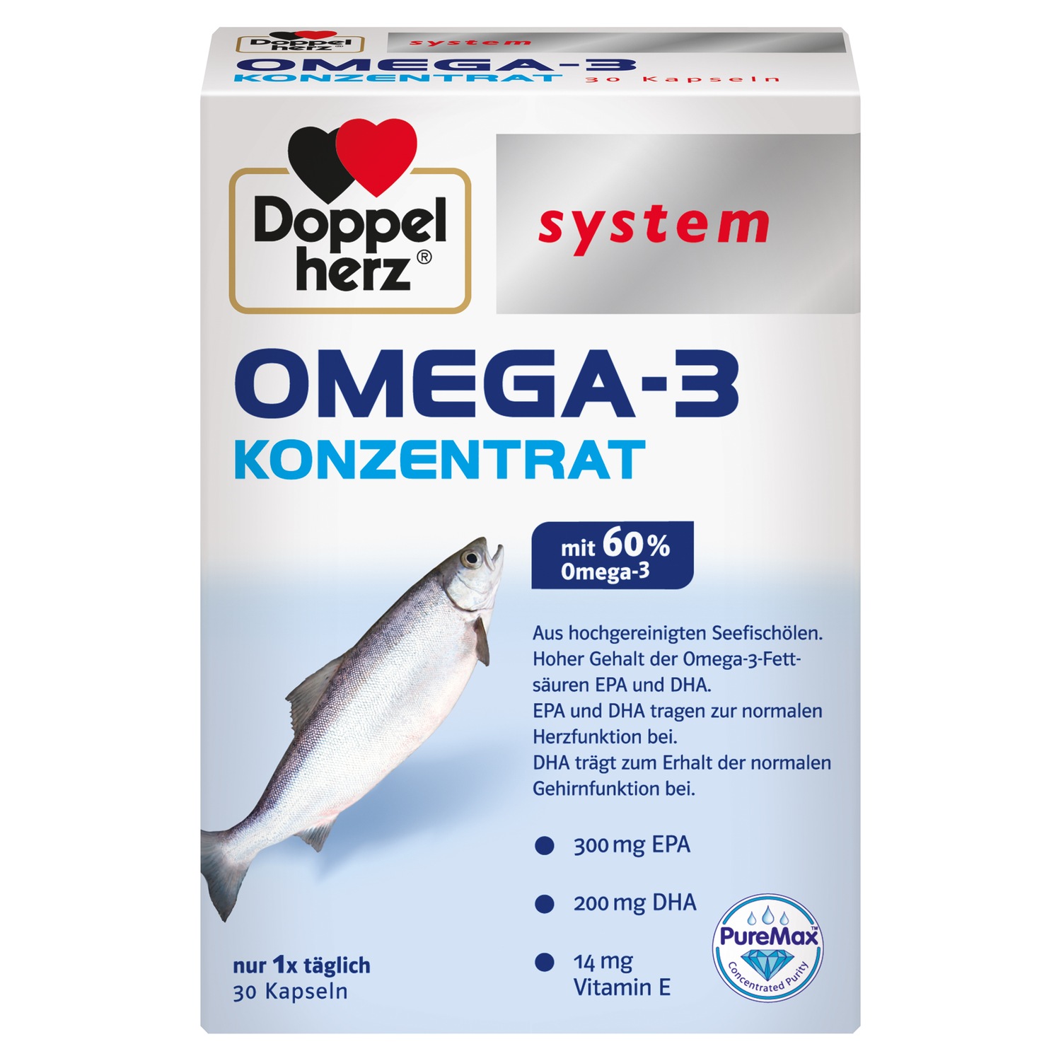 Omega-3 Konzentrat system Kapseln