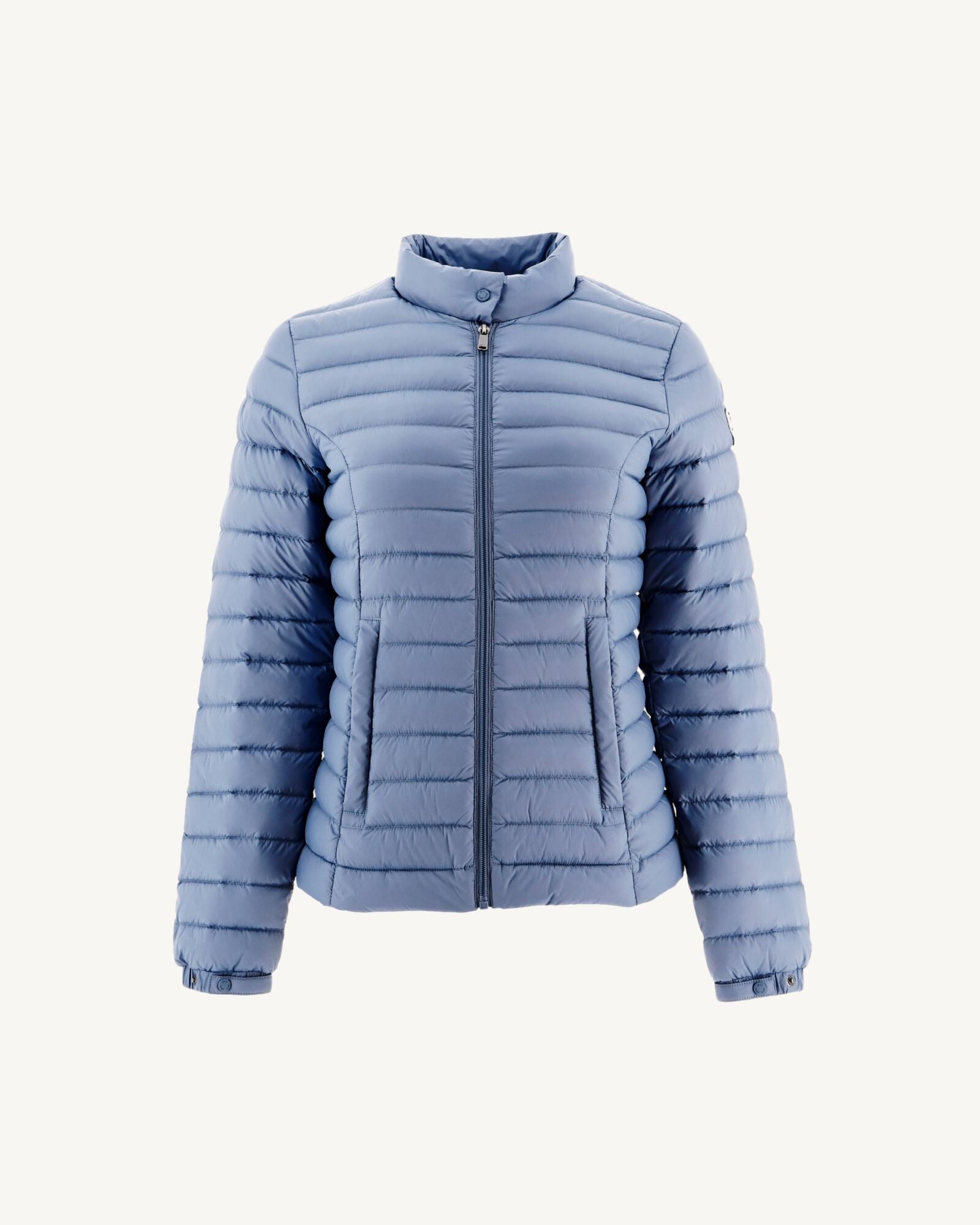 Doudoune légère coupe motard Bleu délavé Nina 2.0