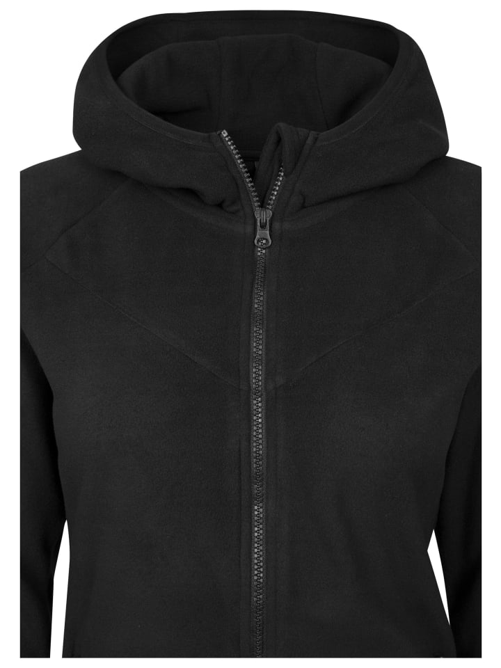 Urban Classics Urban Classics Zip-Kapuzenpullover in black günstig kaufen