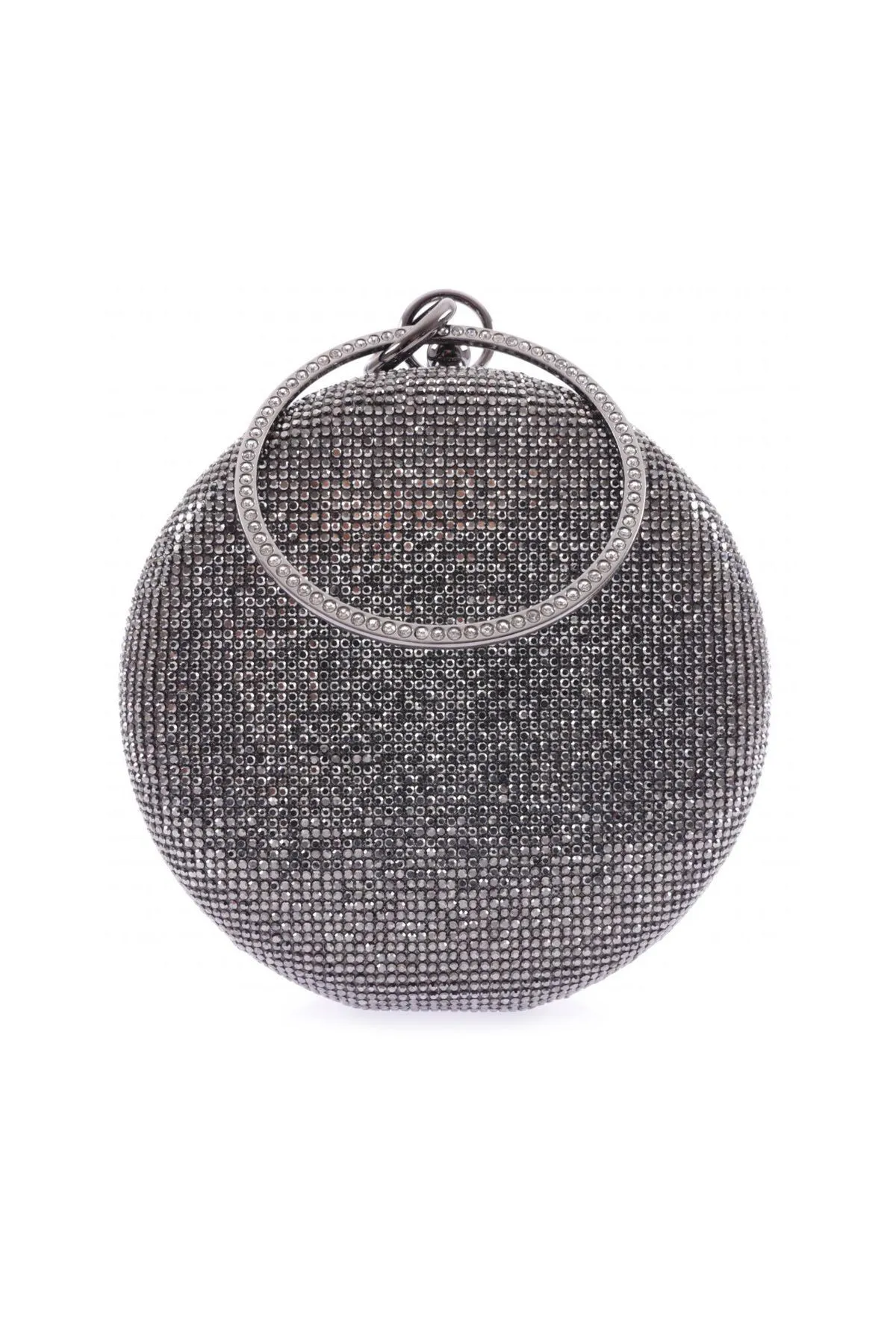 DGN  364-22y Stoned Platinum Damen Abendkleid Portfolio Tasche