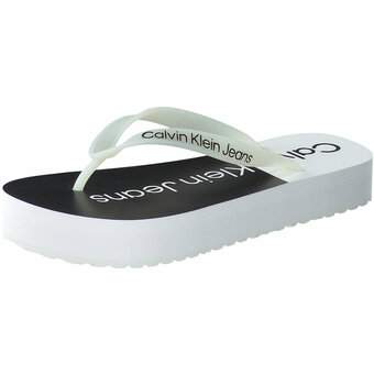 Calvin Klein Beach Sandal Flatform in schwarz
