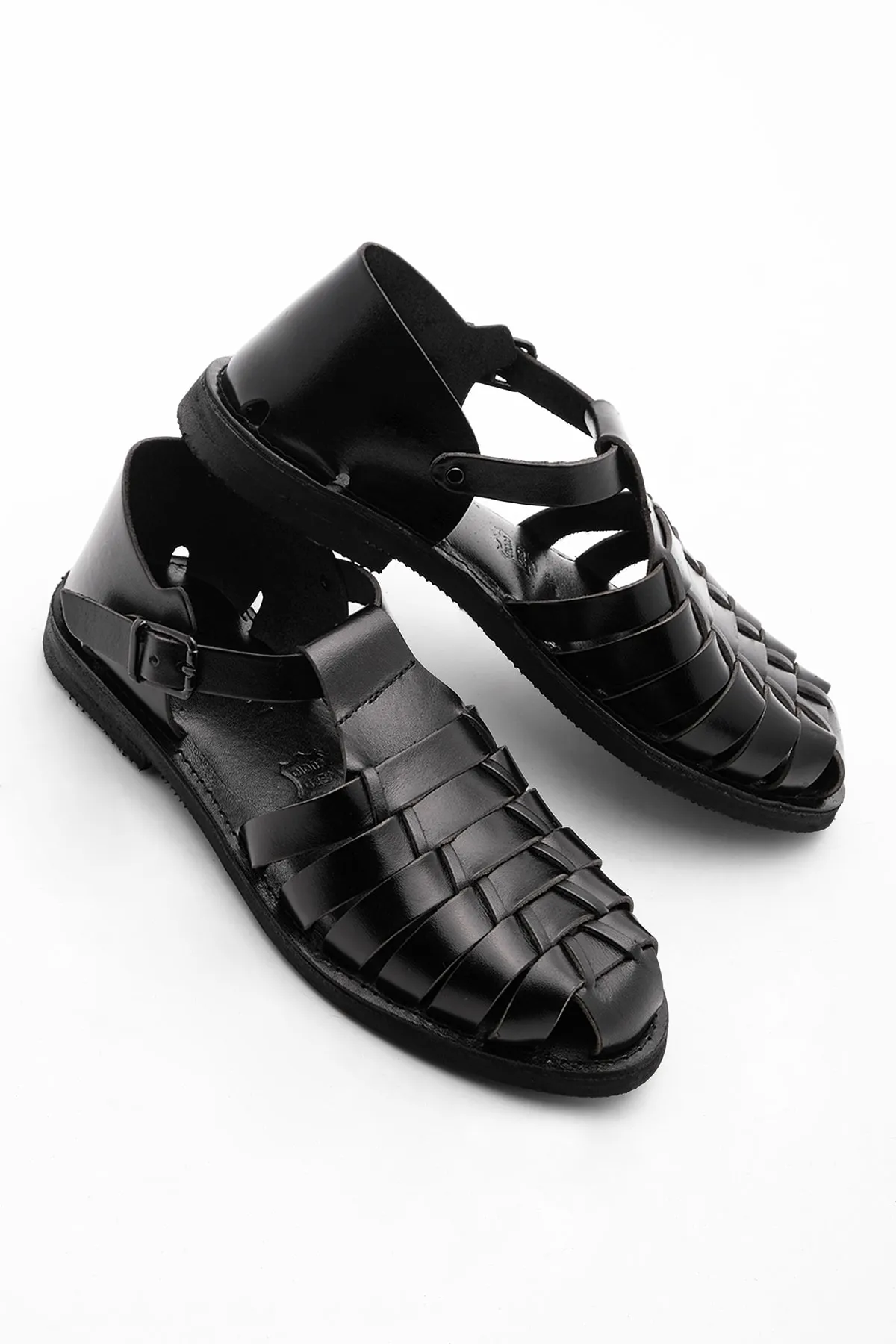 Marjin  Sandalette - Schwarz - Flacher Absatz