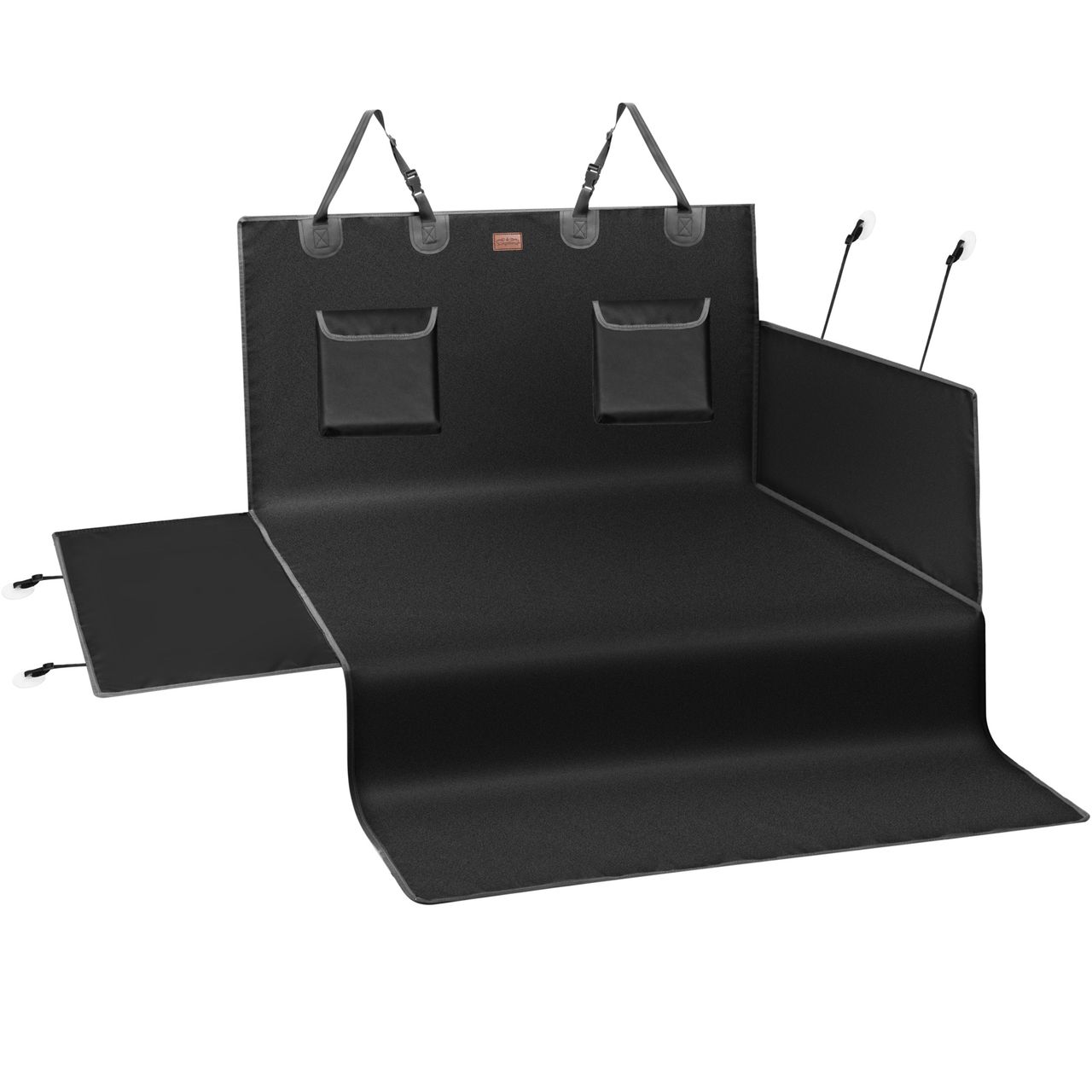 Casaria Kingsleeve® Kofferraumschutz Schwarz 180x170cm
