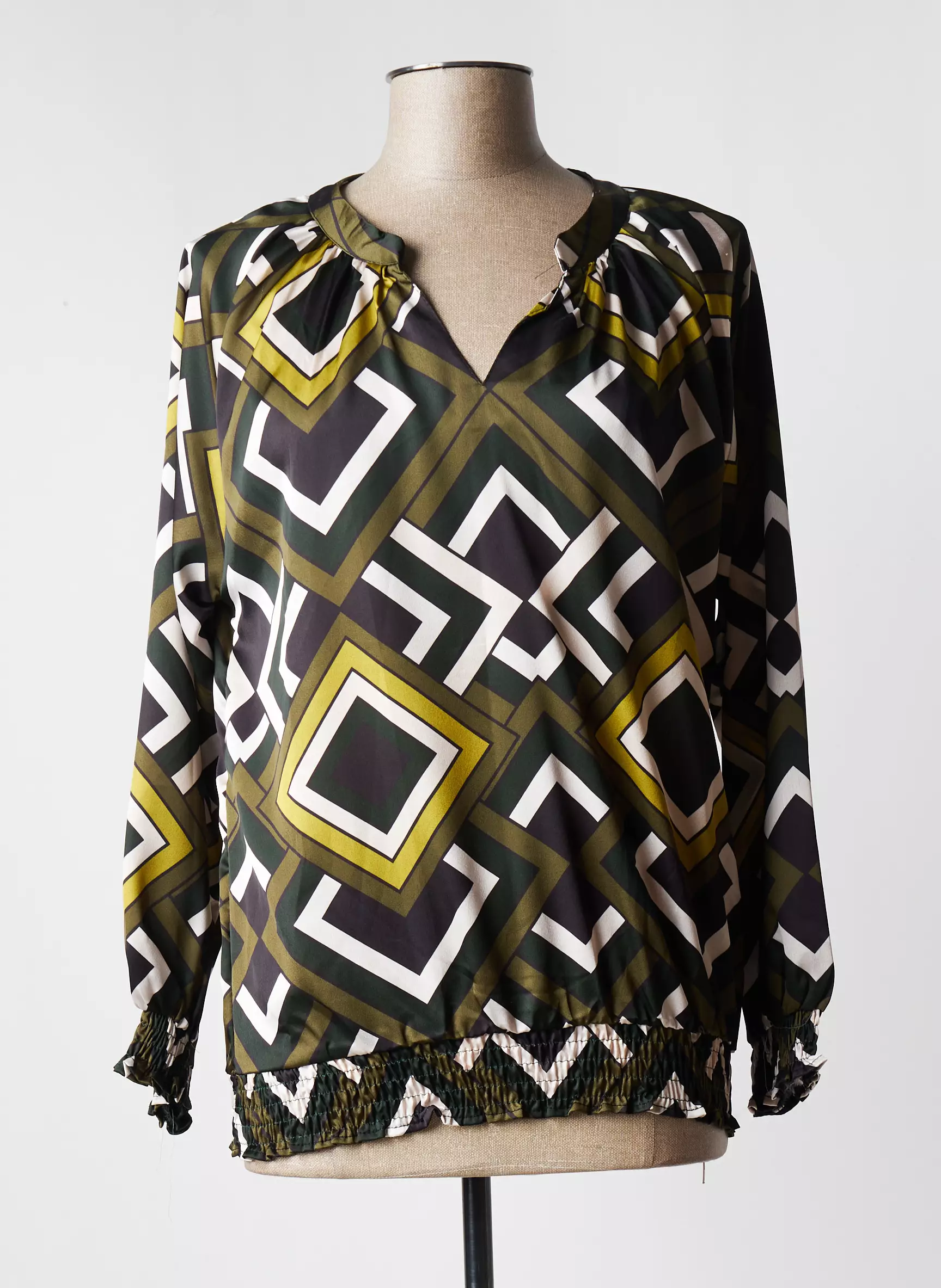 A Belle By J E Creation Blouses Femme couleur vert