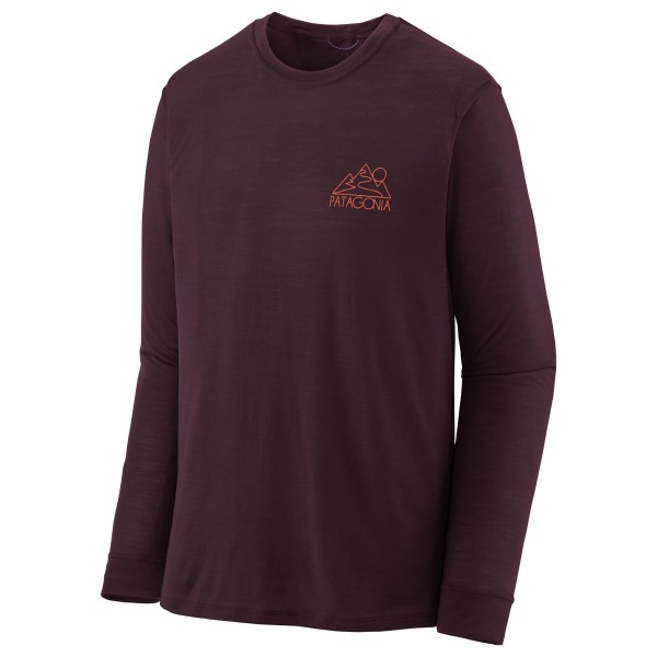Patagonia - L/S Cap Cool Merino Graphic Shirt - Merinoshirt