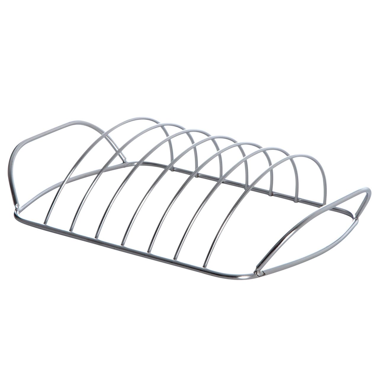 PaellaWorld International Paella World Spareribs-Halter aus Edelstahl 30x18x8 cm, spülmaschinengeeignet