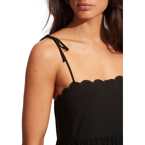 DAMEN KLEID GIA SCALLOP MIDI