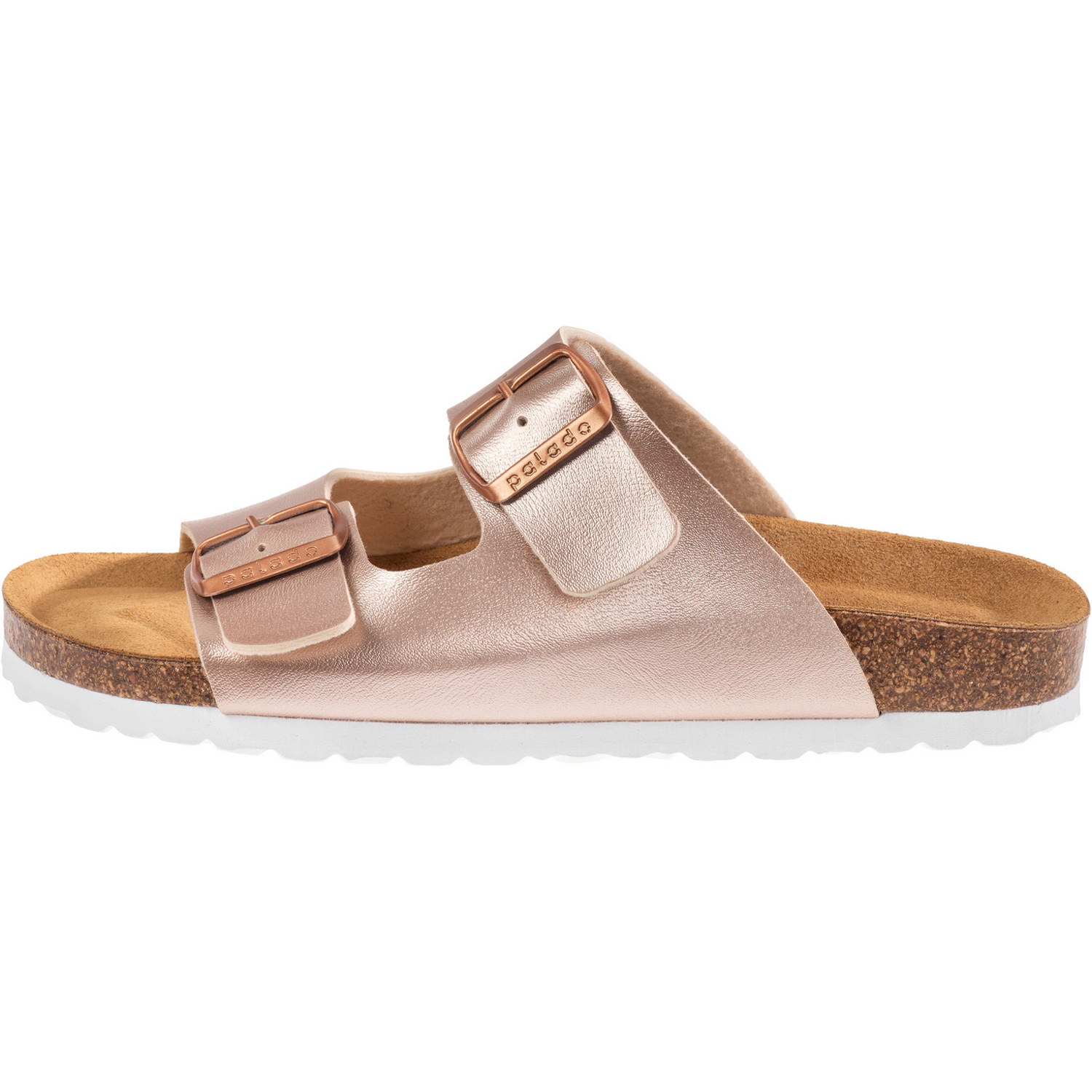 Palado Korfu PF, Pantoletten, Damen, Metallic Rose