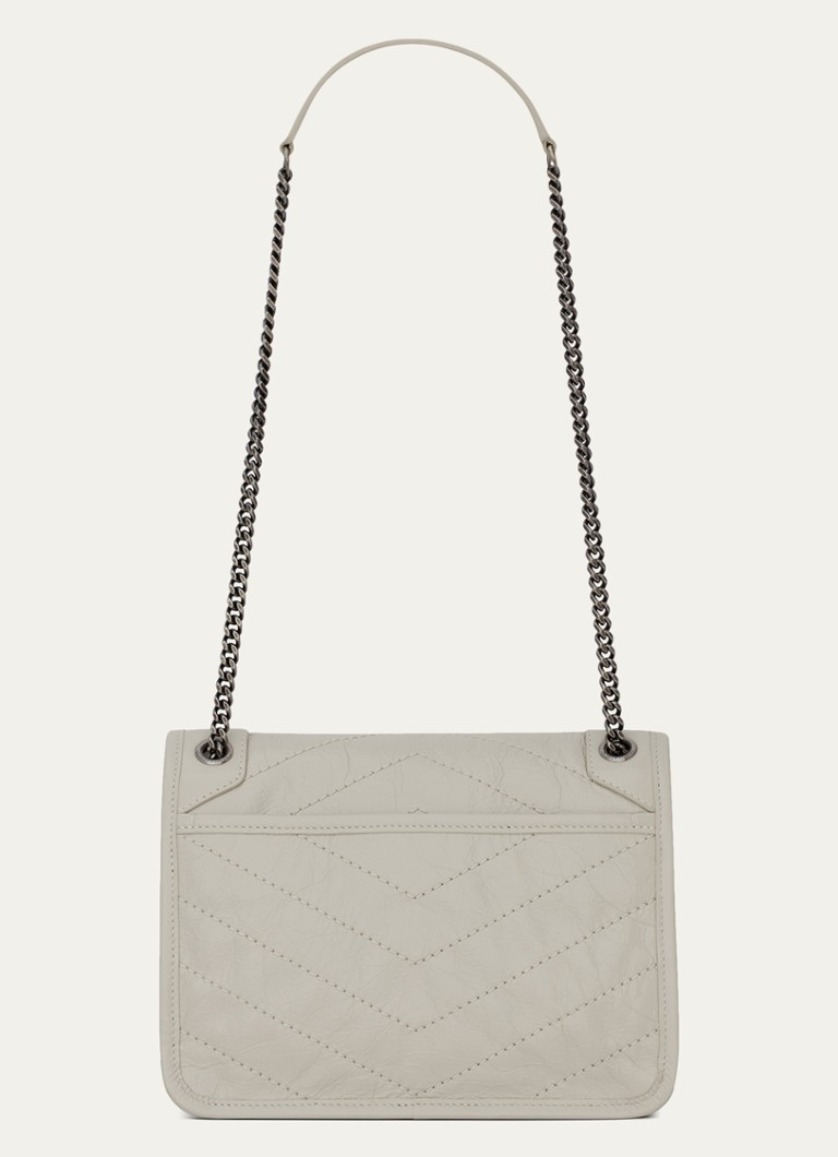 Geantă de umăr Saint Laurent Niki Baby din piele de vițel