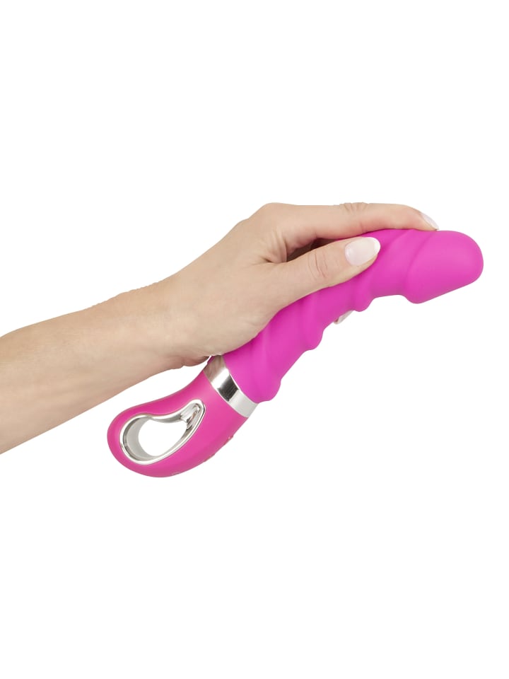 Sweet Smile Vibrator Warming Soft Vibrator in pink günstig kaufen 22,5