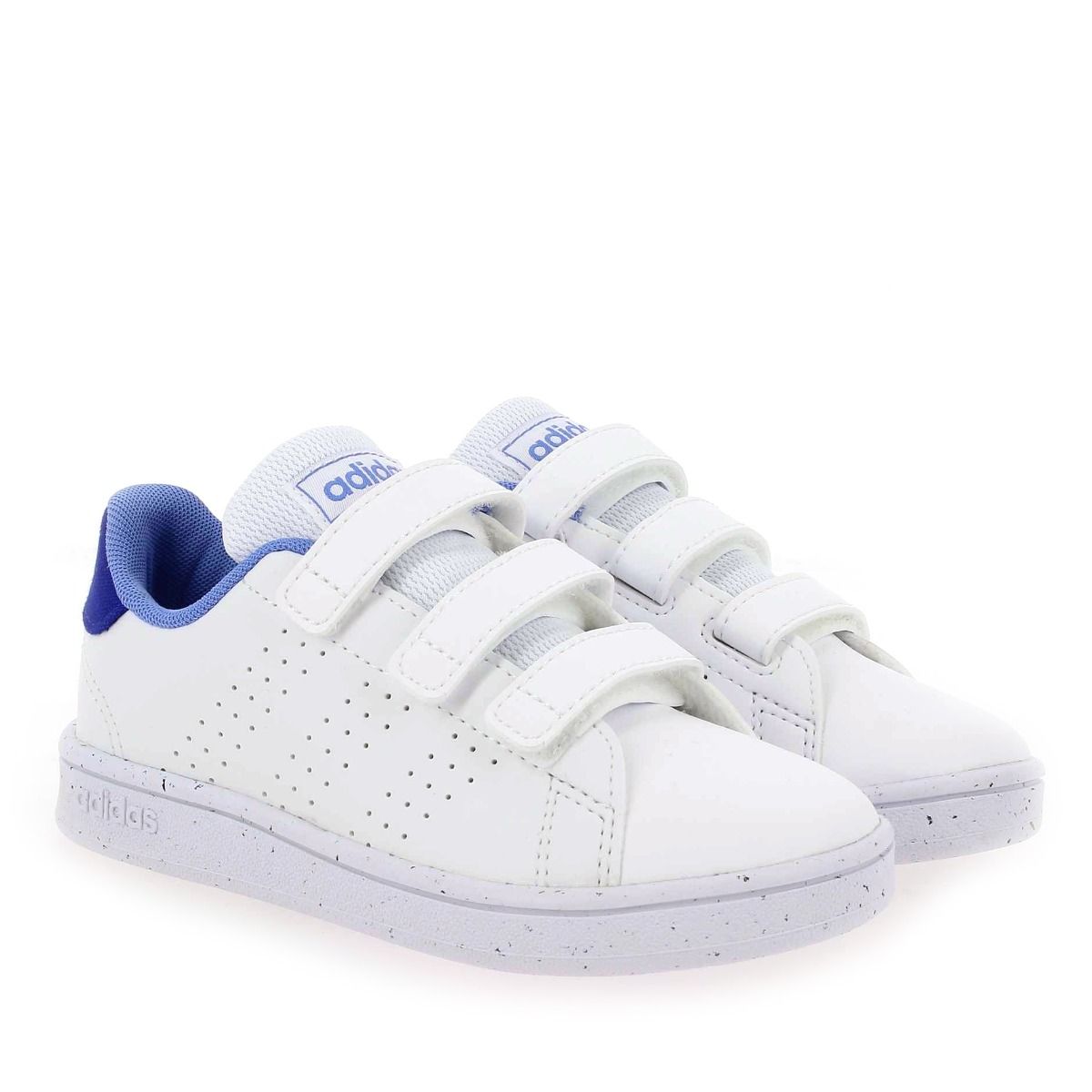 Adidas Originals  ADVANTAGE CF C - Blanc Bleu