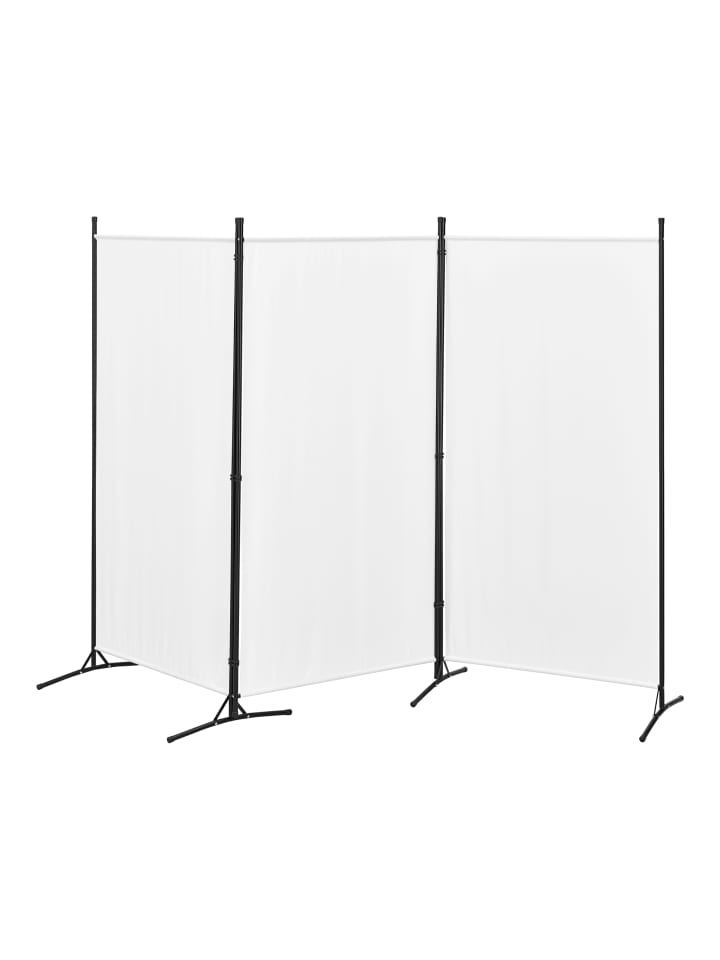 en.casa Raumteiler Teruel - 3-teilig in Beige (H)176cm (B)260cm günstig kaufen onesize