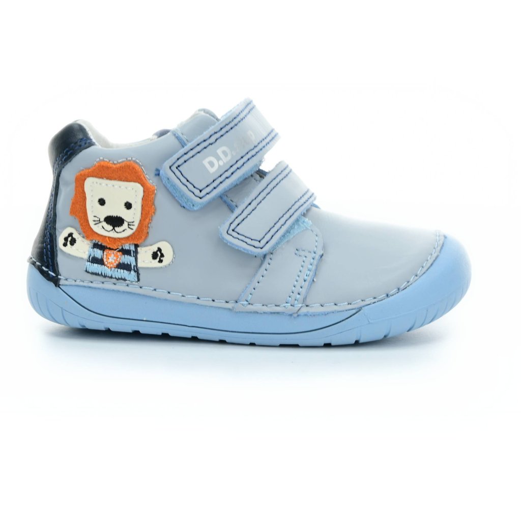 D.D.Step 381 Himmelblaue Barfuß-Stiefeletten (070)