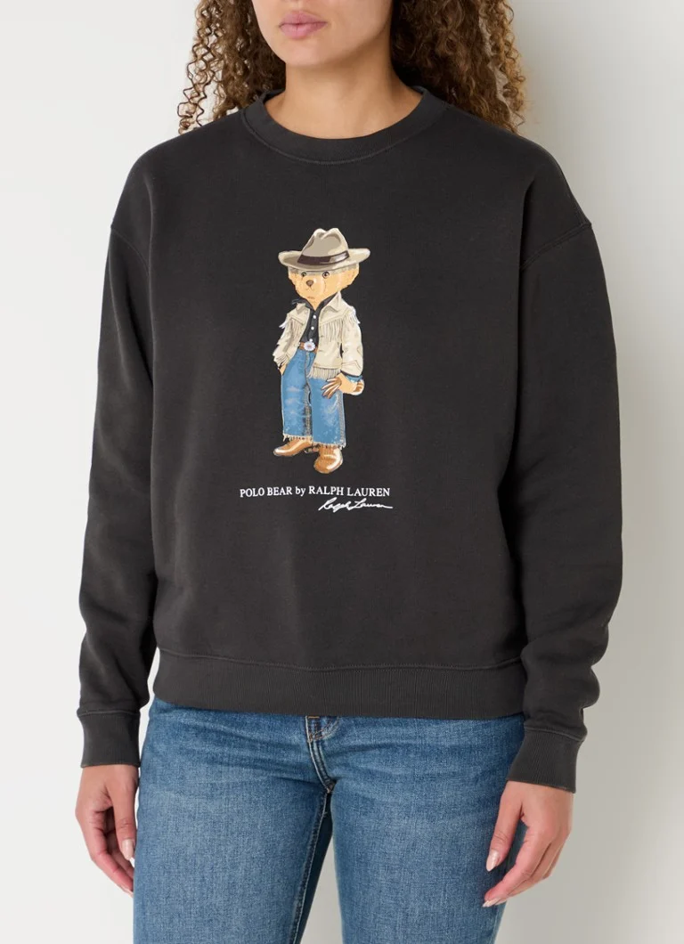 Ralph Lauren megztinis su logotipo spauda
