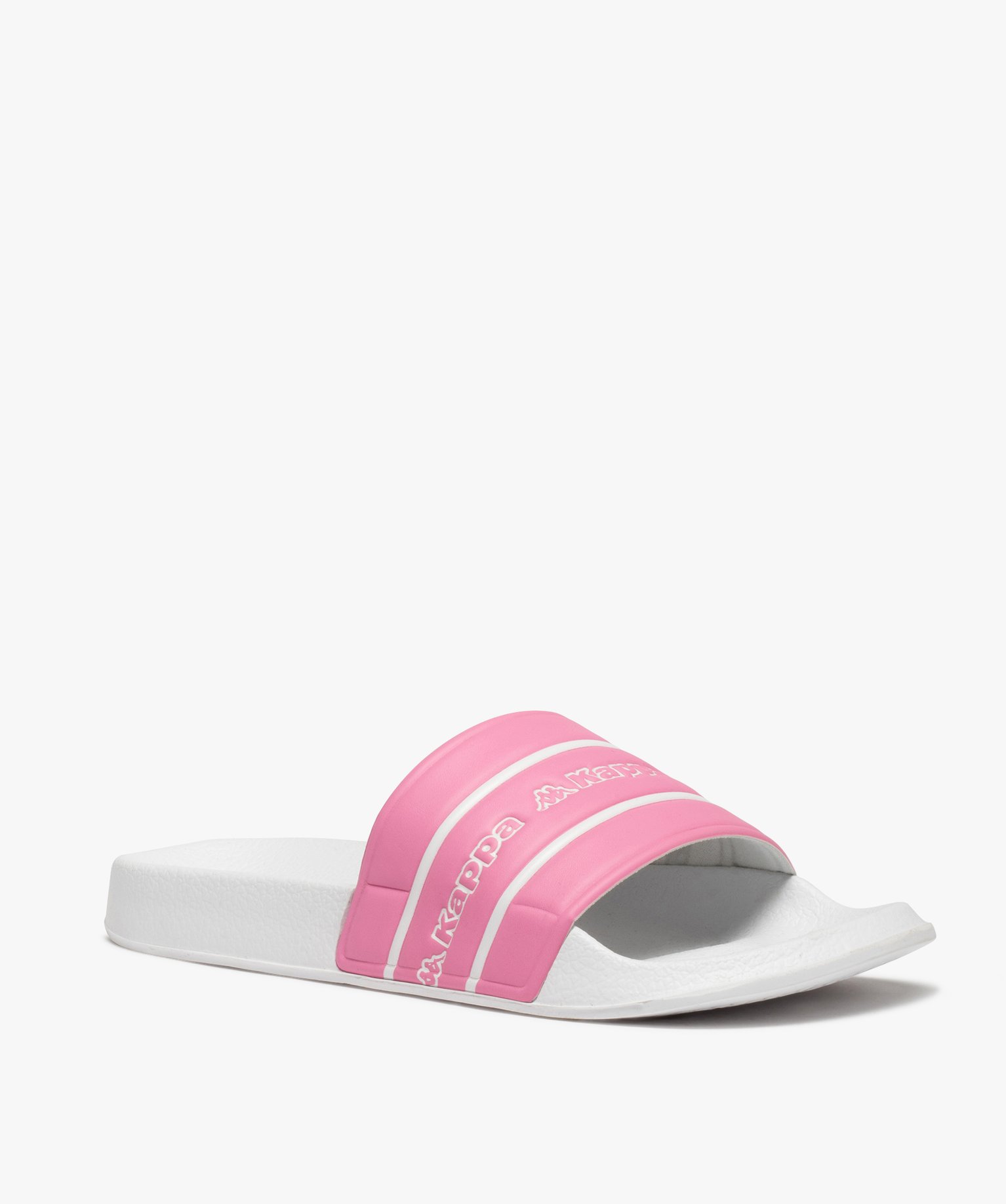 Mules de piscine femme bicolores - Kappa rose | GEMO