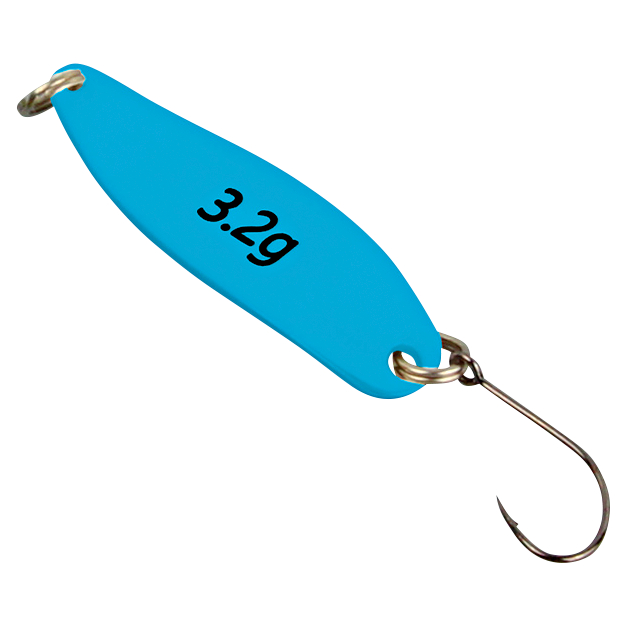 FTM Trout Spoon Hammer (3,2 g, Gelb/Blau UV)