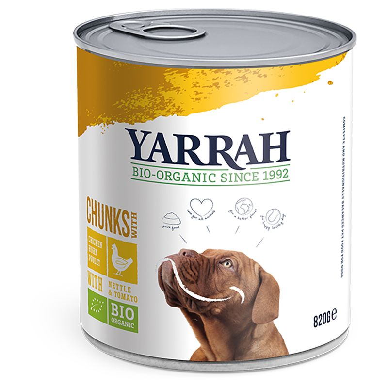 Yarrah Bio Nassfutter Dose 6 x 820 g