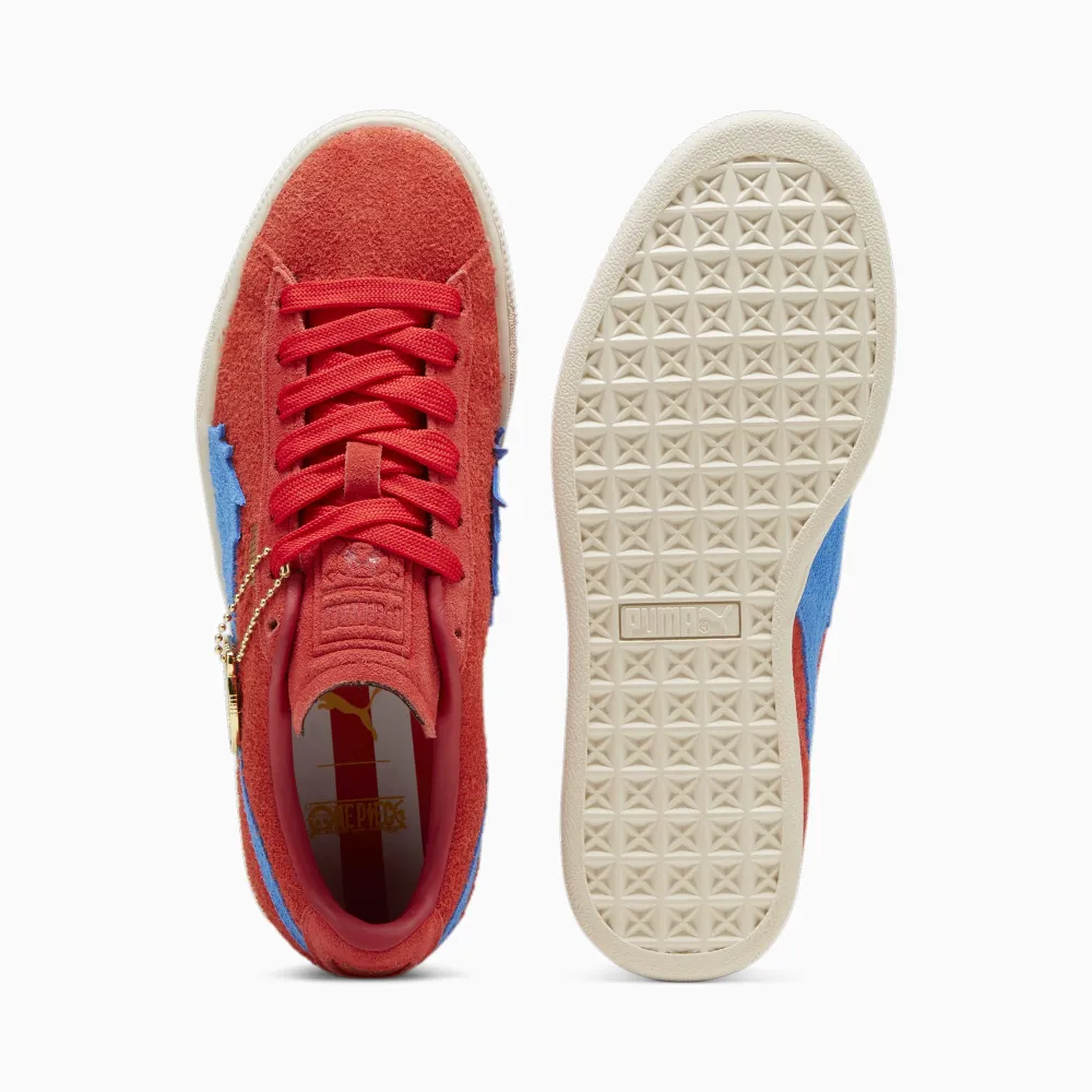PUMA x ONE PIECE Suede Buggy der Clown Teenager 396648_01 / rot