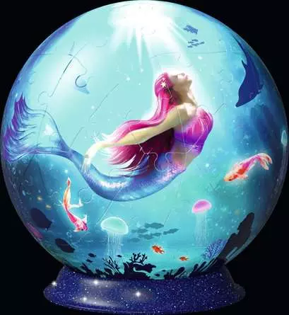 3D Puzzle Ball Bezaubernde Meerjungfrauen
