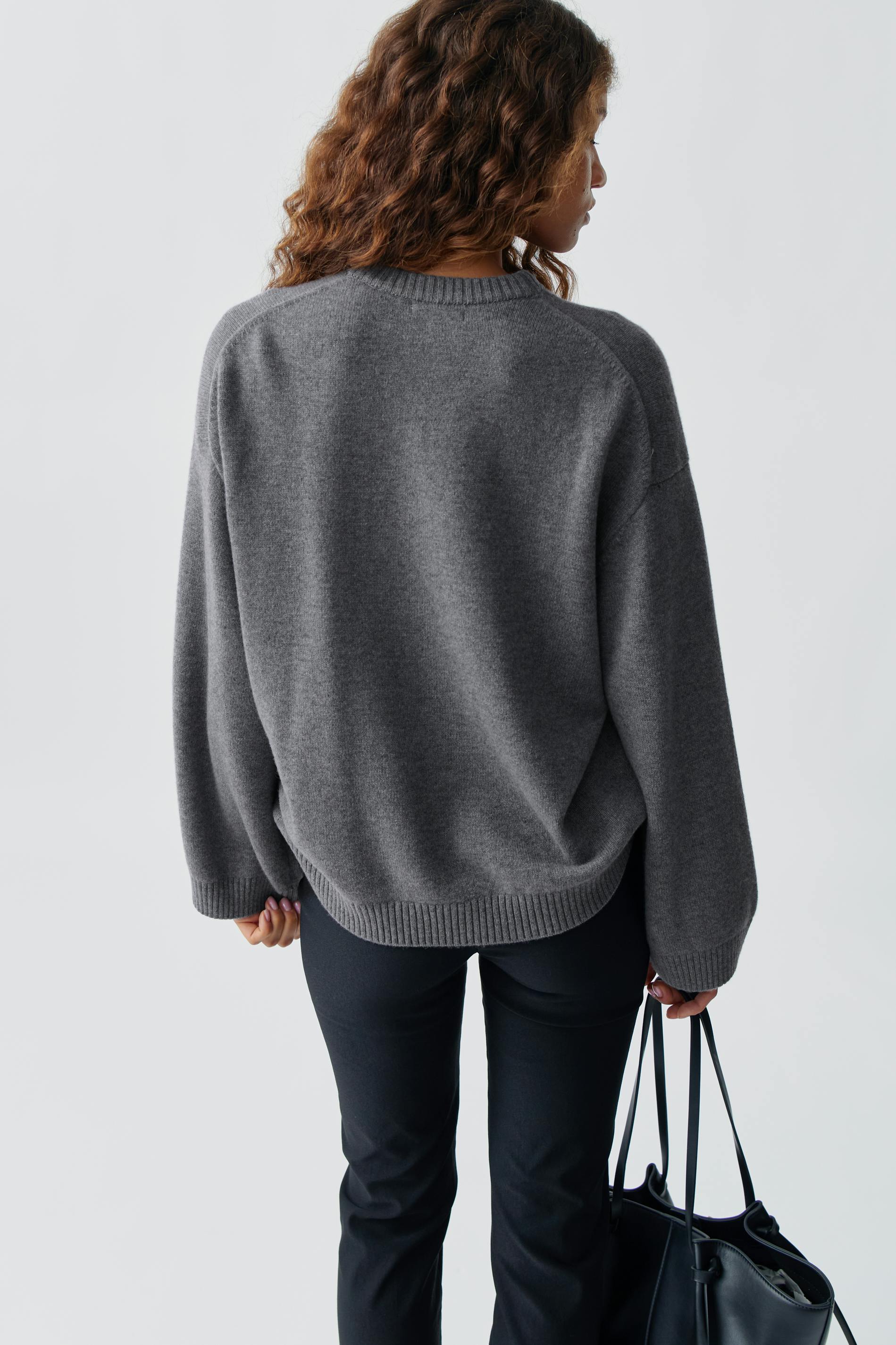 Merino wool knit sweater