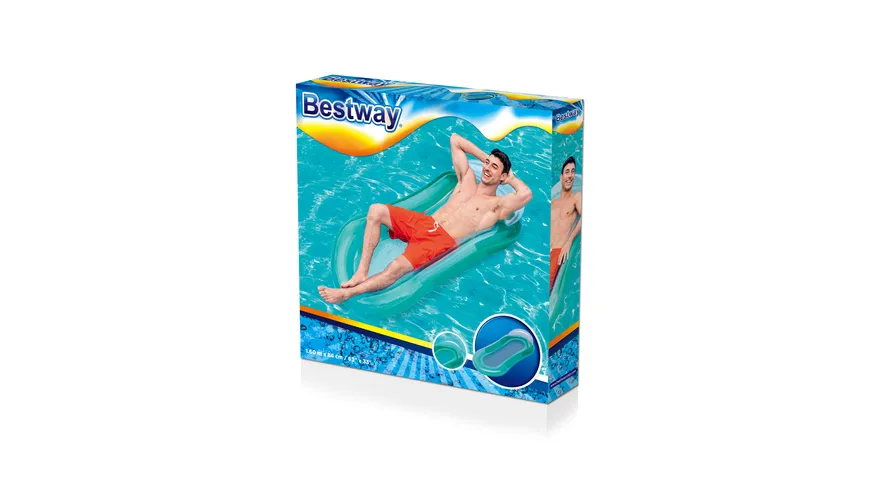 Bestway - Luftmatratze Aqua Lounge, 160 x 84 cm, sortiert