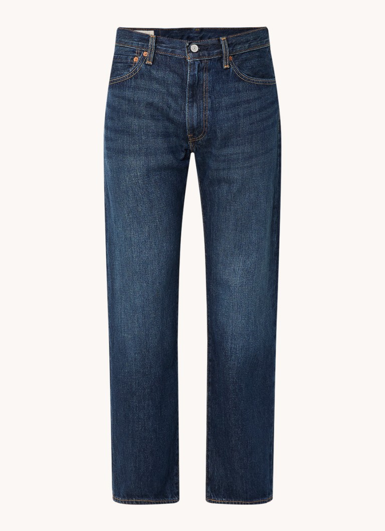 Jeansy Levi's 555 z prostą nogawką, ciemne wyblaknięcie