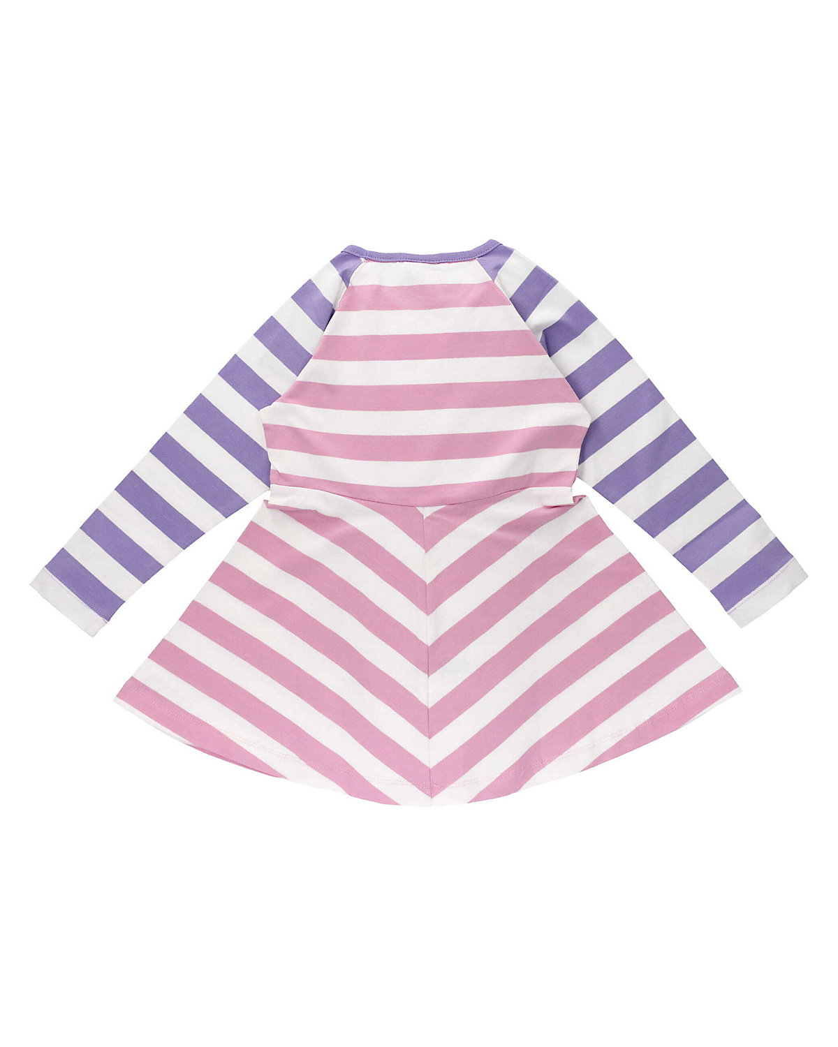 Kleid Stripes Lavender/Bloom Kleider für Mädchen