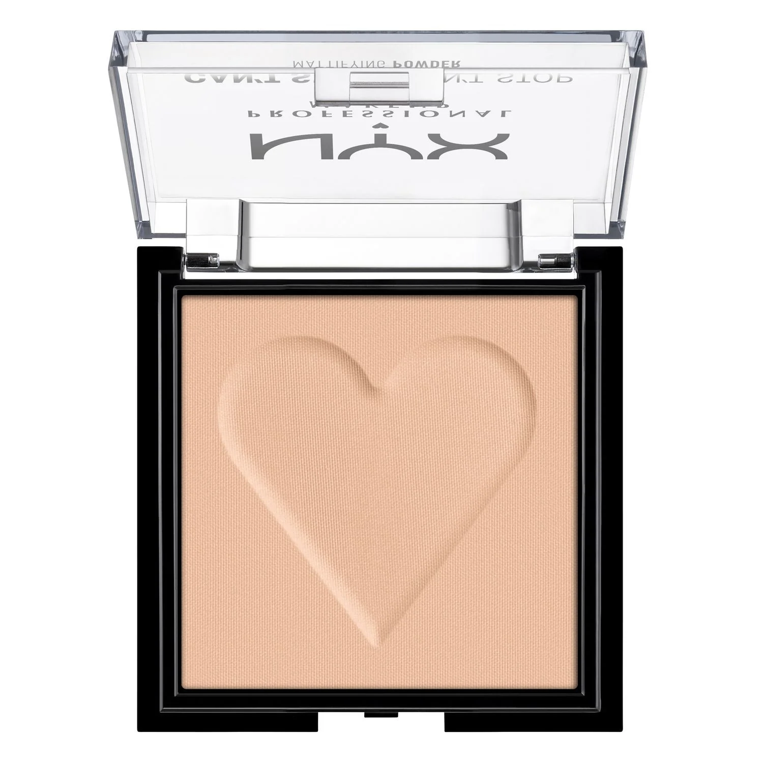 Face Can't Stop Won't Stop Mattifying Powder - Kompakt pudder