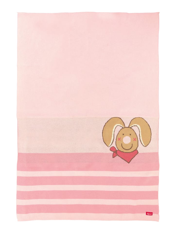 Sigikid Strickdecke in rosa günstig kaufen onesize