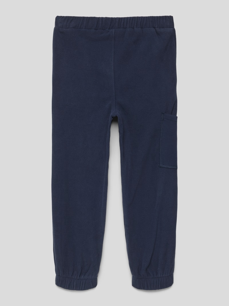 Sweatpants mit elastischem Bund in marineblau