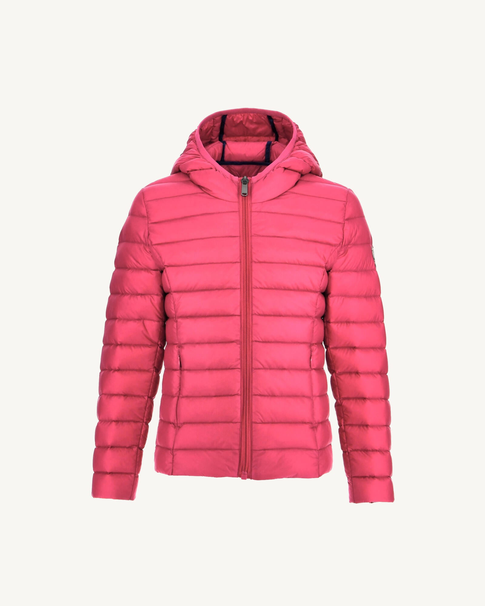 Doudoune légère à capuche enfant Rose cerise Carla