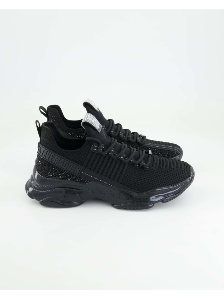 Steve Madden Sportliche Schnürschuhe in Schwarz günstig kaufen
