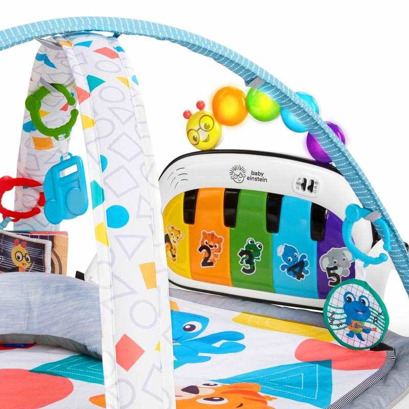 Tapis d'éveil piano 4 en 1 Kickin'Tunes Music Discovery gym Baby Einstein