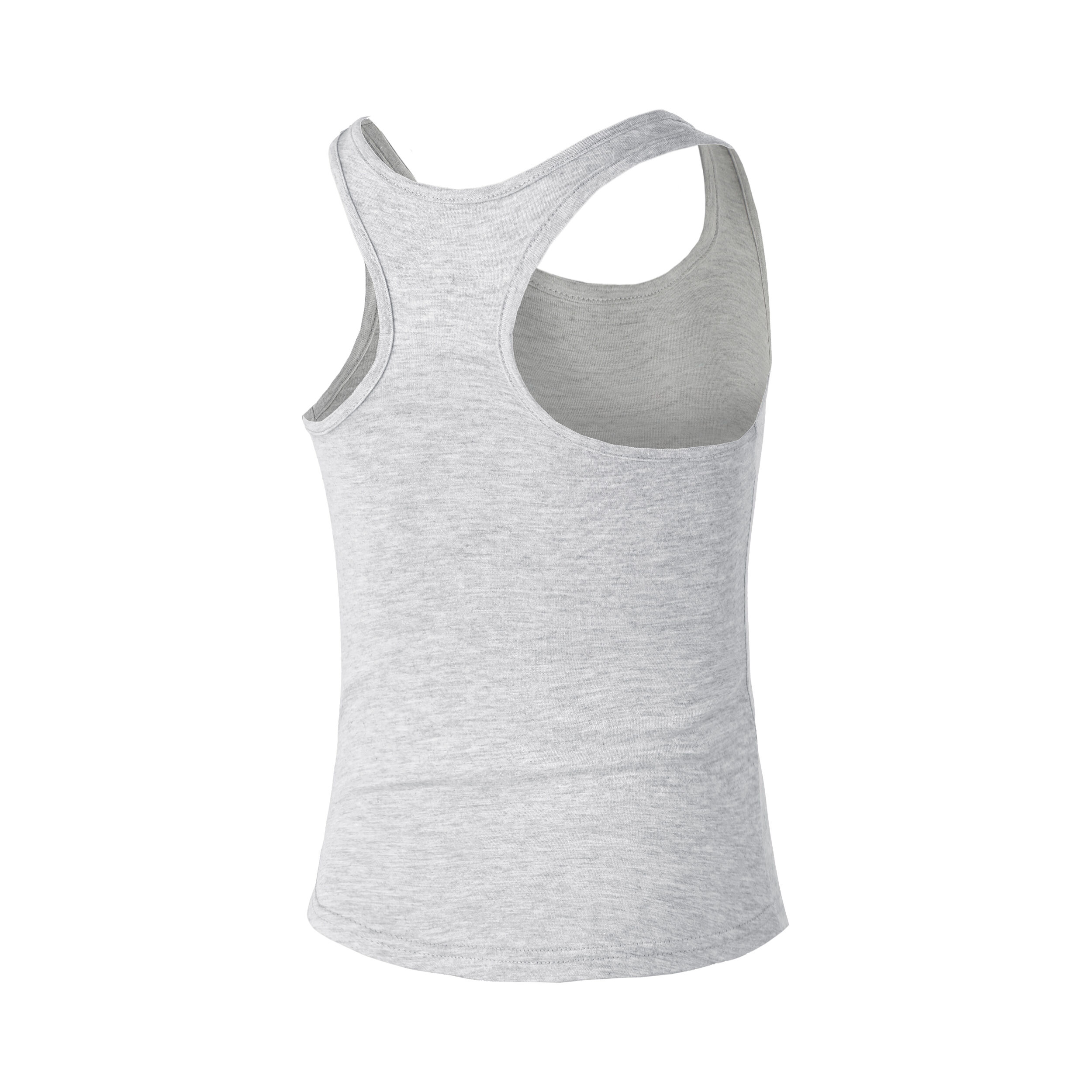 Tennis Signature Tank-Top Mädchen - Grau, Mehrfarbig