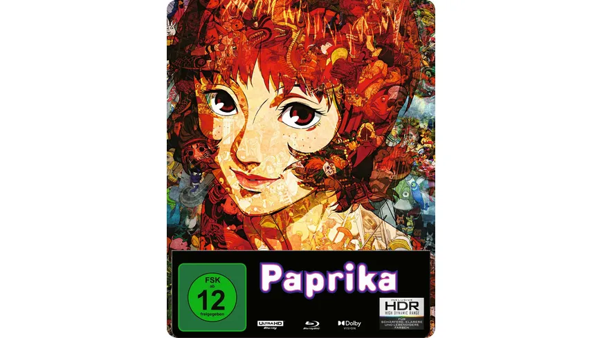 Paprika - Steelbook  (4K Ultra HD) (+ Blu-ray)