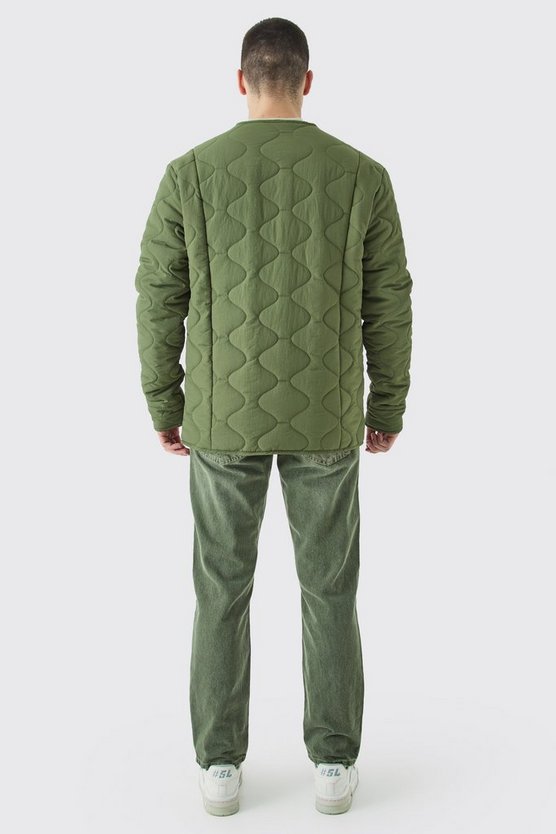 Tall gesteppte Jacke