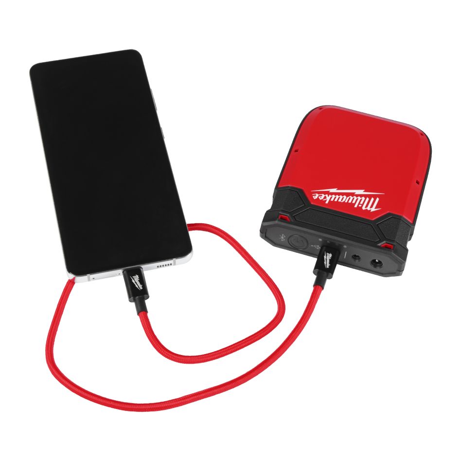 Milwaukee Accessories 4932492907 IRPSU3-0 Napájací zdroj pre vyhrievané oblečenie Kábel USB-C na USB-C