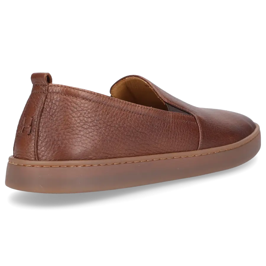 Henderson - Slipper RODI Hirschleder - braun