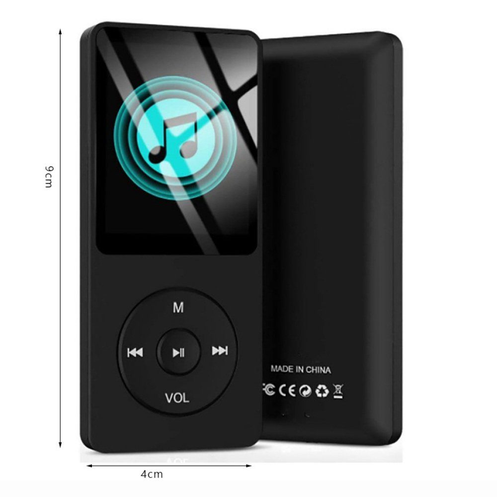 GelldG 64GB MP3 Player Bluetooth 5.0 mit 1,8Zoll TFT Farbbildschirm MP3-Player