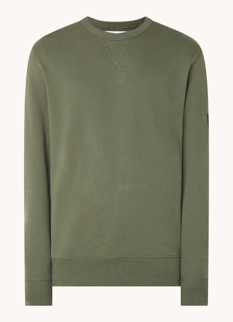 Calvin Klein Badge sweater with logo