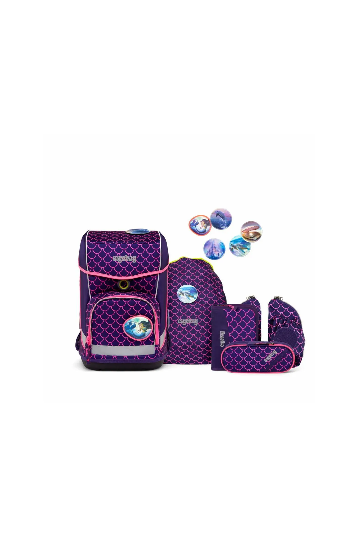 Ergobag  Rucksack - Mehrfarbig - Unifarben