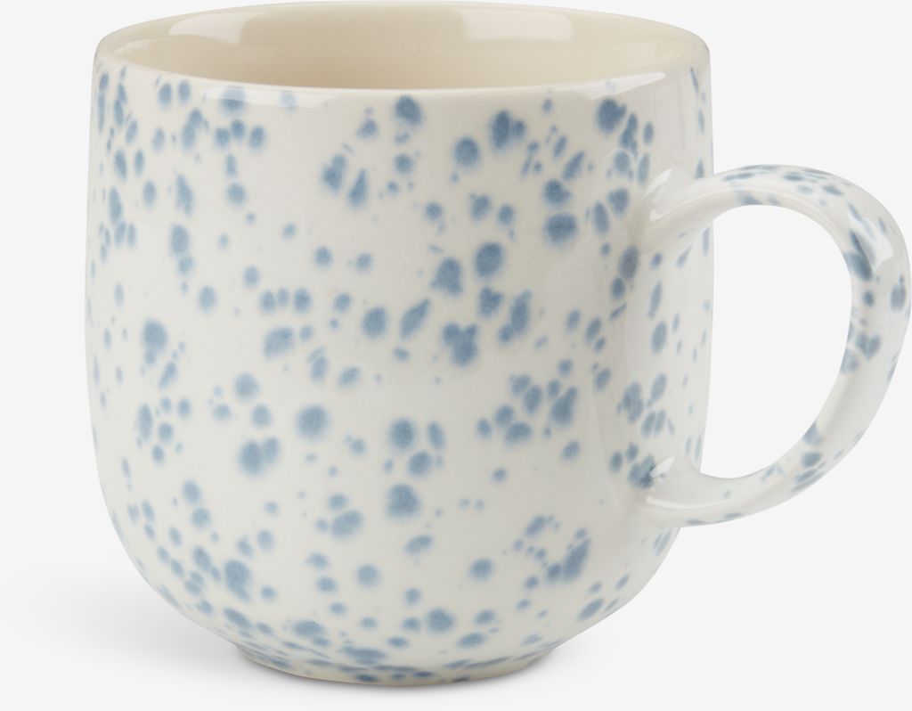 ALF Steingutbecher ALF 40cl Ø9xH9cm blau