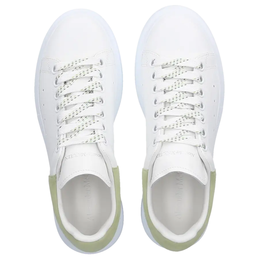 Alexander McQueen - Sneaker low LARRY Kalbsleder - weiß
