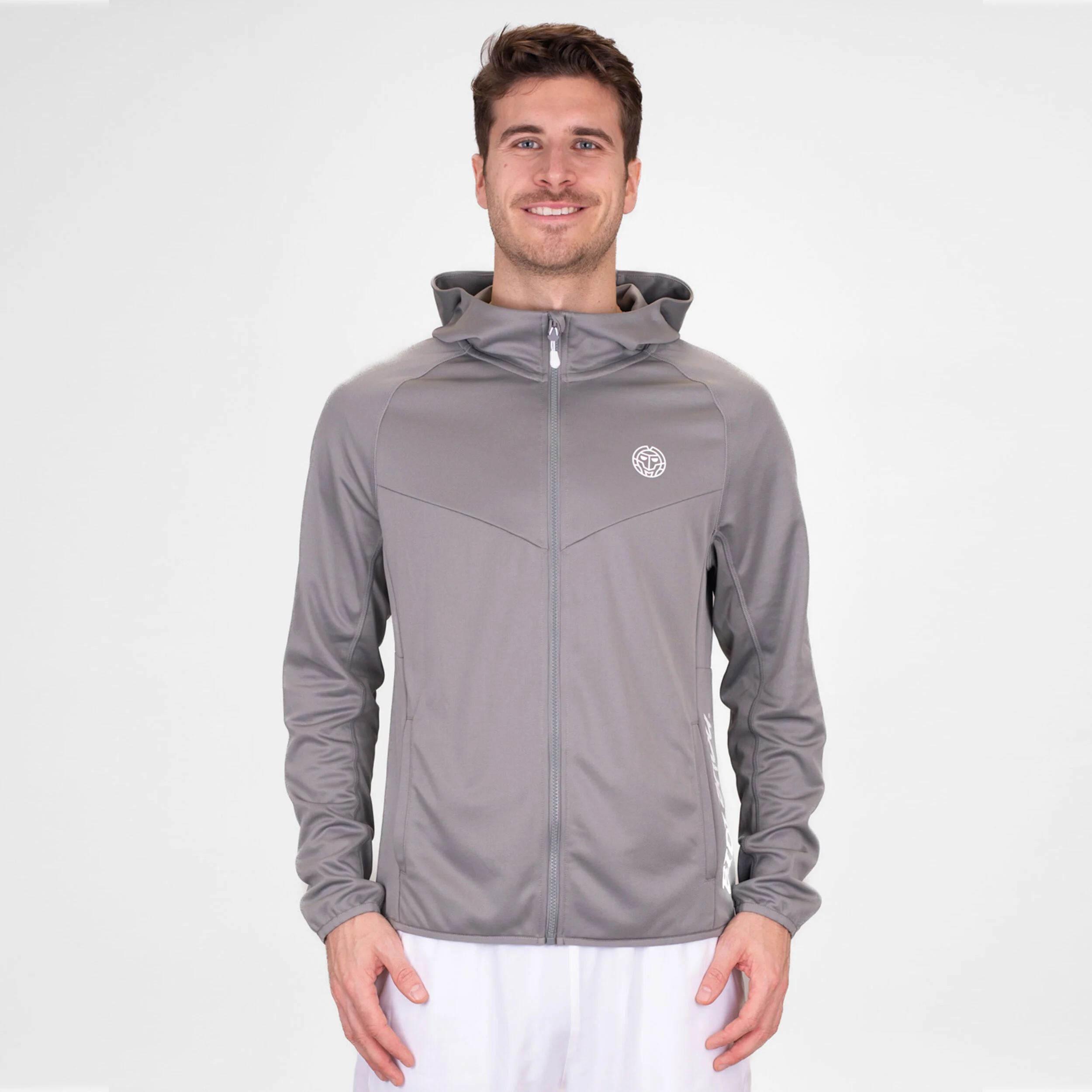 Crew Hood Trainingsjacke Herren - Grau